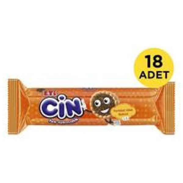 Eti Cin Portakallı Bisküvi 18x114 gr - Görsel 8