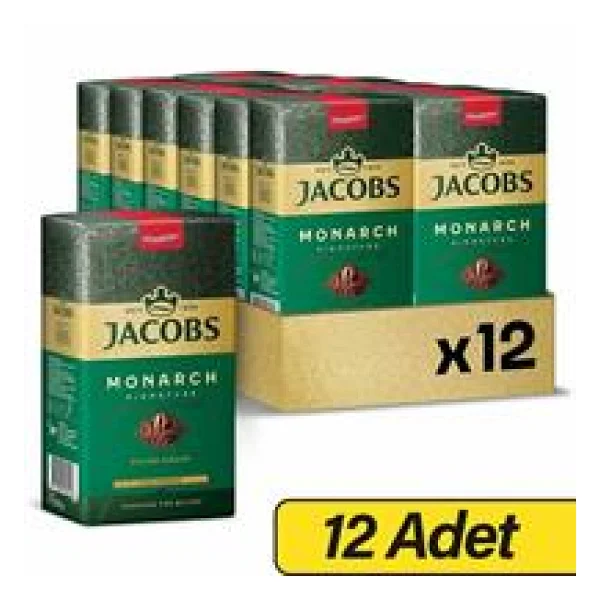 Jacobs Monarch Filtre Kahve 500 gr 12'li - Görsel 3