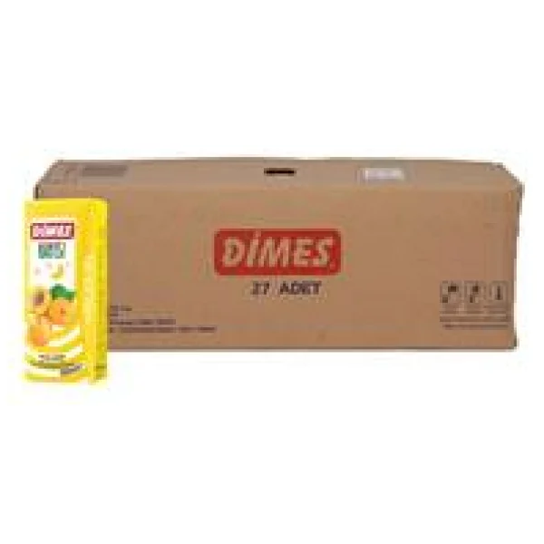 Dimes Kayısı Meyve Suyu 27x200 ml - Görsel 4