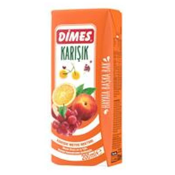 Dimes Karışık Meyve Suyu 27x200 ml - Görsel 2