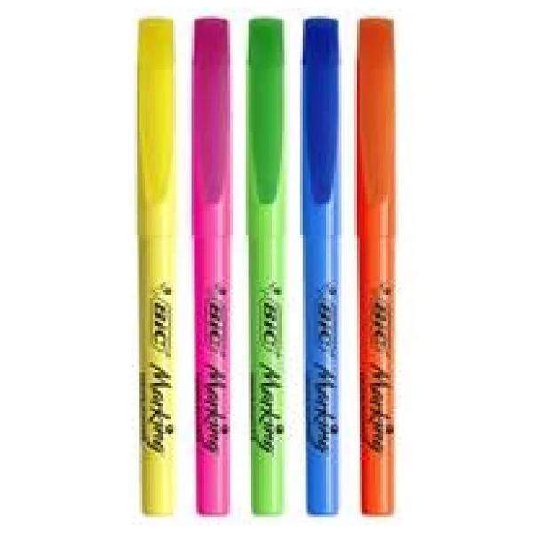 Bic Marking 5'li Fosforlu Kalem Seti - Görsel 10