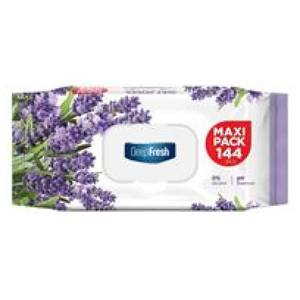 Deep Fresh Maxi Pack Lavanta 144 Yaprak Islak Mendil - Görsel 6