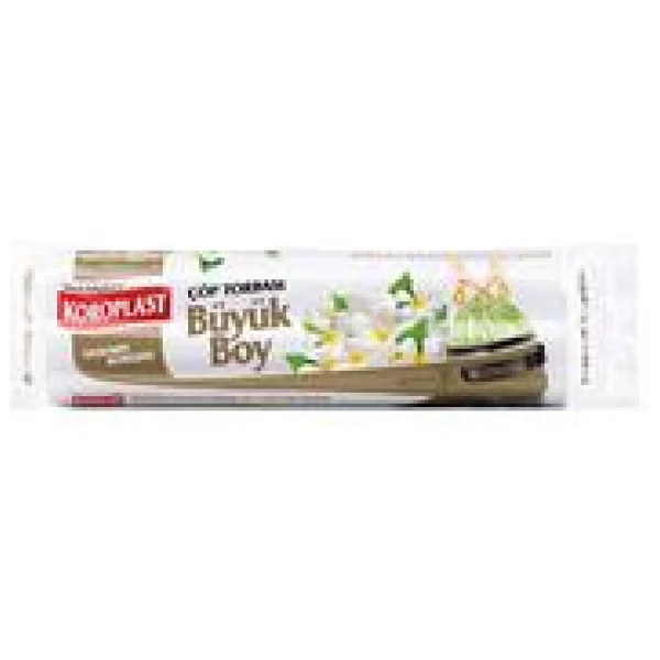 Koroplast Yasemin Kokulu Büzgülü Büyük Boy Çöp Poşeti 10'lu - Görsel 3