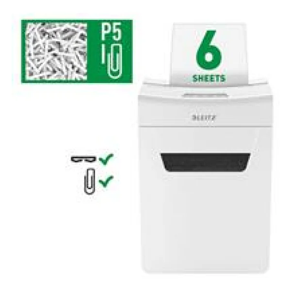 Leitz IQ Protect 6M P5 Evrak İmha Makinesi - Görsel 3
