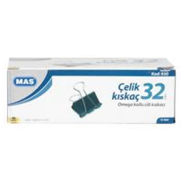 Mas 930 Omega 32 mm 12'li Kutu Çelik Kıskaç - Görsel 7