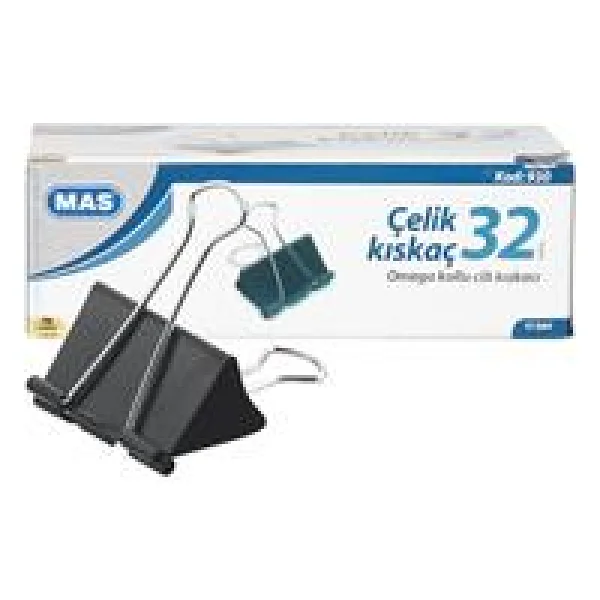 Mas 930 Omega 32 mm 12'li Kutu Çelik Kıskaç - Görsel 5