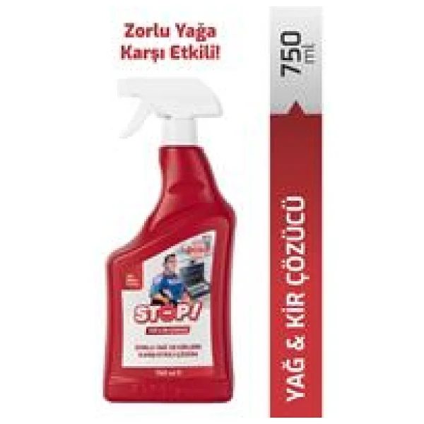Stop Forte Yağ ve Kir Çözücü 750 ml - Görsel 4