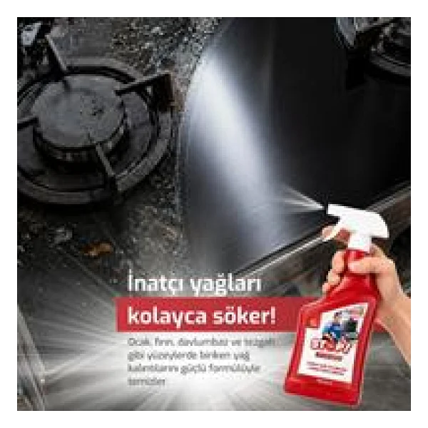 Stop Forte Yağ ve Kir Çözücü 750 ml - Görsel 5