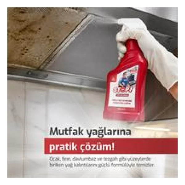 Stop Forte Yağ ve Kir Çözücü 750 ml - Görsel 6
