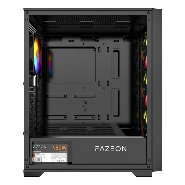 Fazeon F11 Plus RGB Fanlı 650 W ATX Oyuncu Kasası - Görsel 3