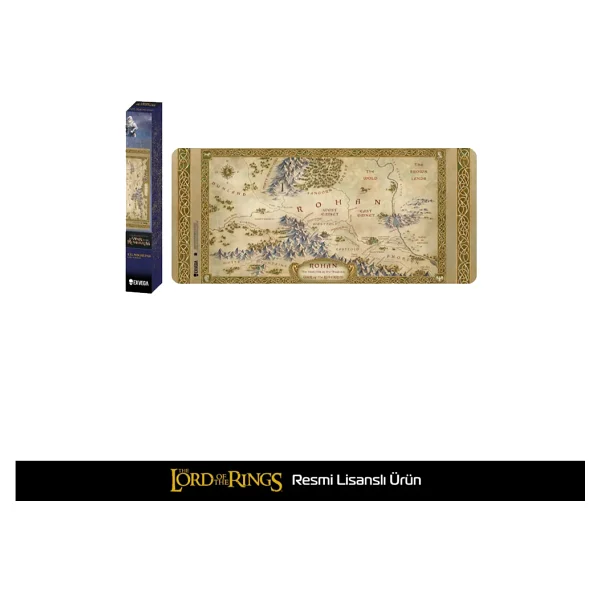 Exvega Lord Of The Rings War Of The Rohirrim Map XXL Oyuncu Mouse Pad - Görsel 3