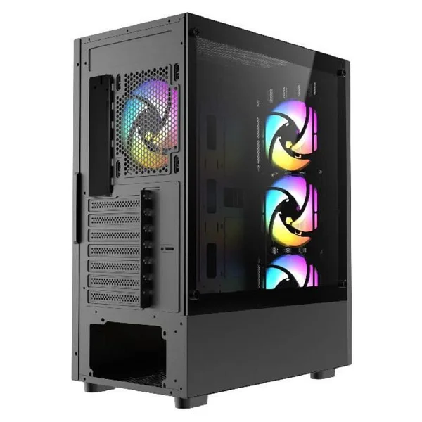 Fazeon F9 F9E650BBM ARGB Fanlı 650 W E-ATX Oyuncu Kasası - Görsel 3