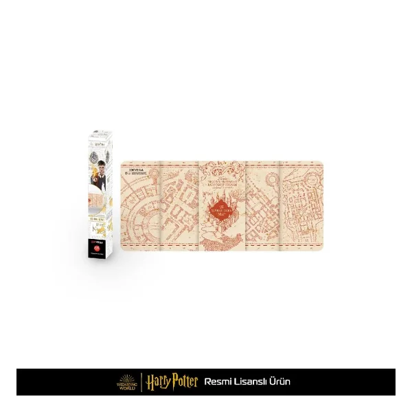 Exvega Harry Potter Marauders Map XXL Oyuncu Mouse Pad - Görsel 3