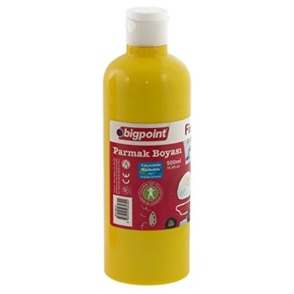 Bigpoint 500 ml Sarı Parmak Boyası - Görsel 5