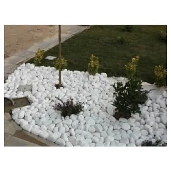Ekodoğa Beyaz Dolomit Taş 25 Kg 4-6 Cm Dekoratif Taş Bahçe Süs Taşı Loche - Görsel 6