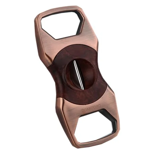 Quantoro QC-9 V-Kesim Copper Browngrain Puro Kesici - Görsel 9