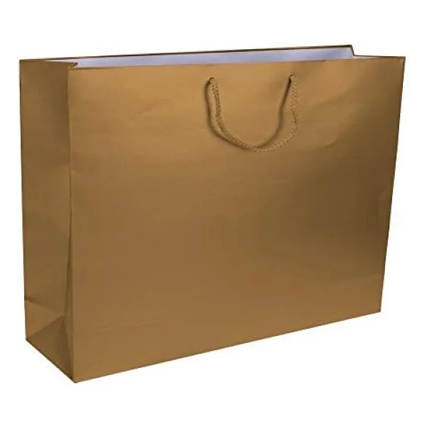 Kikajoy Altın Karton Çanta 54x38cm 10'lu - Görsel 2