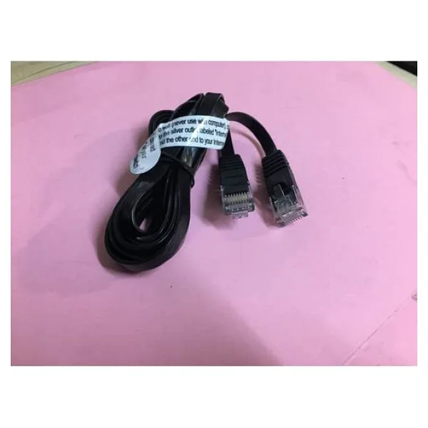 Platoon 1.5 Metre Cat5 Flat Kablo Kaliteli Ethernet Kablosu 8 Pin RJ45 Yassı Ethernet Kablosu Slim Internet Kablosu - Görsel 5