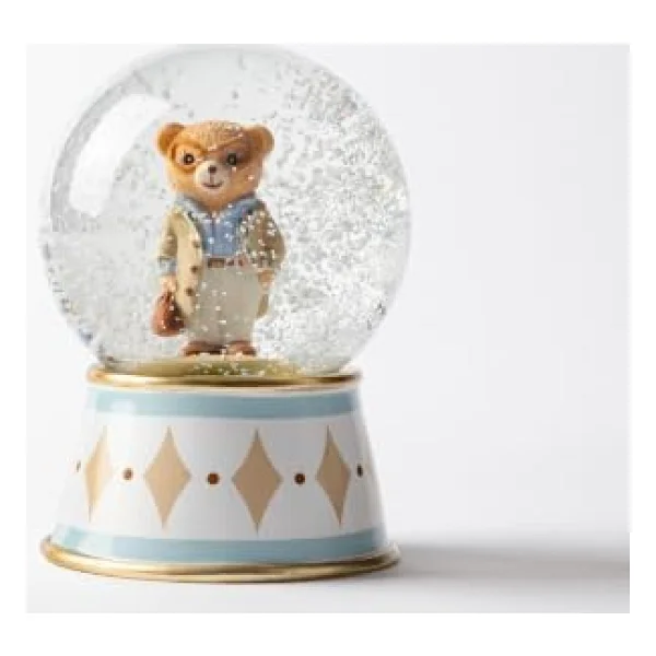 Bonny Bear Kar Küresi - Bej/Mavi - Görsel 7