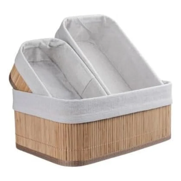 Decohandy Bambu Sepet Seti - Görsel 3