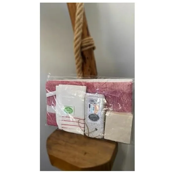 Gelin Damat Hamam Banyo 4'lü Set - Görsel 2