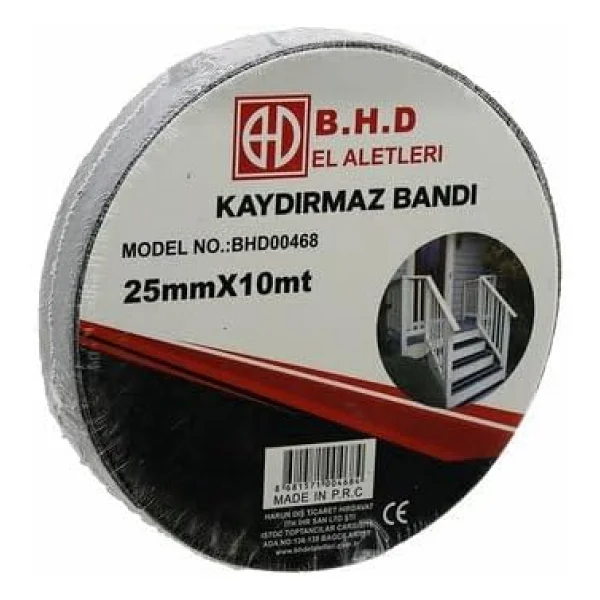 Kaydırmaz Siyah Bant 25 mm X 10 mt - Görsel 5