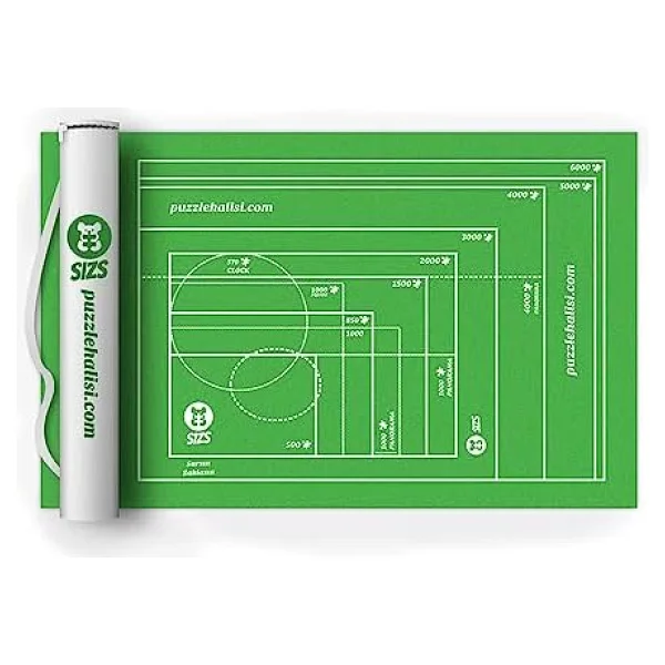 SIZS Puzzle Halısı 1000'lik den 6000'liğe Kadar Farklı Boyutlar Askılı Çanta Puzzle'ı Sar Sakla ve Açtığında Kaldığın Yerden Devam Et (6000'lik) - Görsel 4