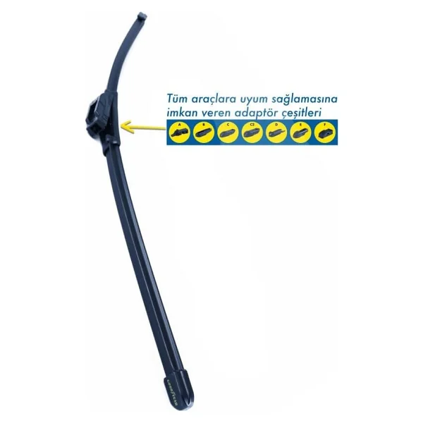 Goodyear Honda Jazz 2002-2008 Supermute 2'Li Silecek Takımı 500Mm 380Mm - Görsel 3