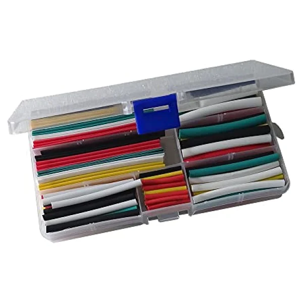 ZAUSS 140-164-530-750 Parça Heat Shrink Makaron Isıyla Daralan Kablo Tamir Seti (140 PARÇA)