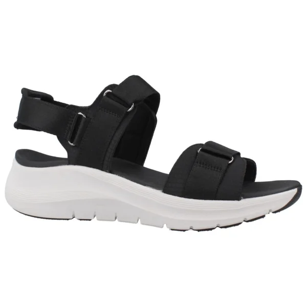 Skechers Arch Fit 2.0 119465-BLK Siyah Kadın Sandalet - Görsel 5