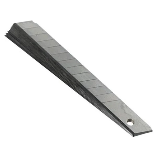 İzeltaş 14000005089 Pro Maket Bıçağı Dar Yedek Bıçak 9 mm (10'lu) - Görsel 3