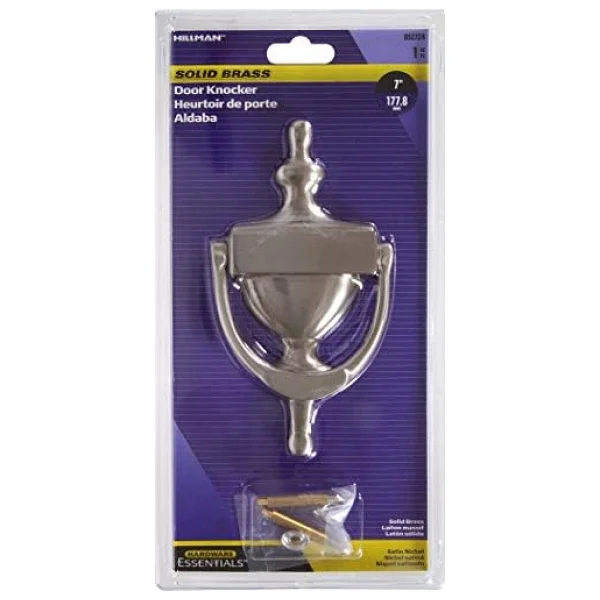 Hardware Essentials 852724 Saten Nikel Kapı Tokmağı, 7-inç - Görsel 4