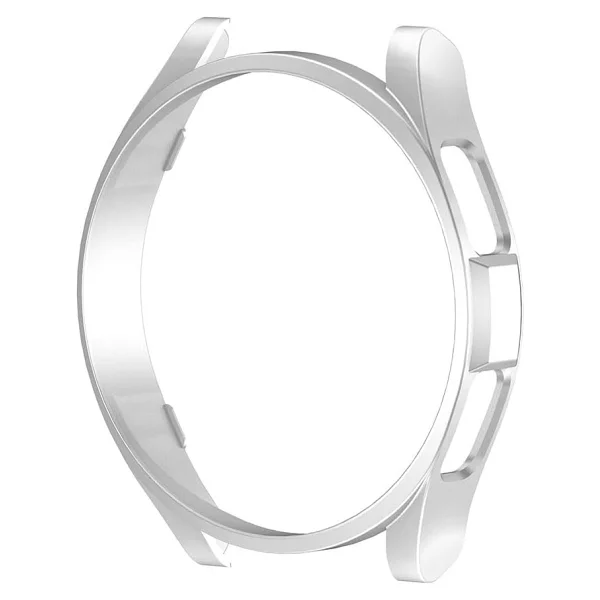 Elfia Samsung ile Uyumlu Galaxy Watch 6 Classic 47mm Kasa Koruyucu Darbe Korumalı Gard28 Renksiz - Görsel 3