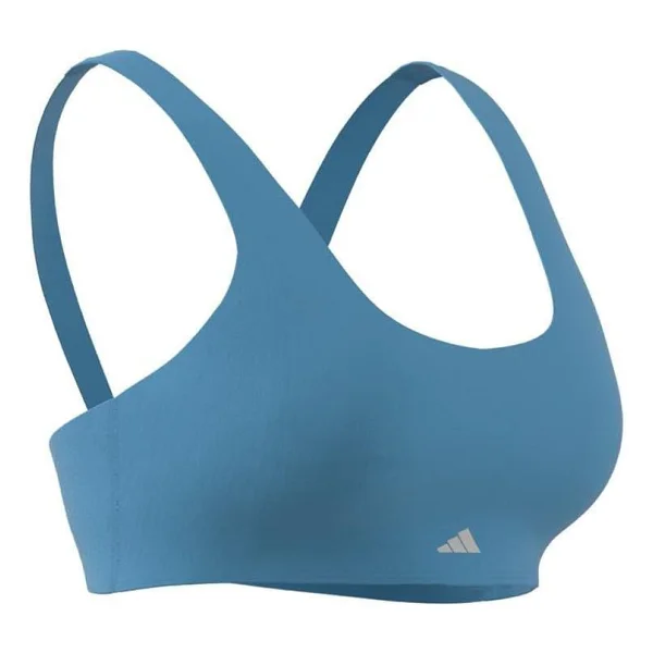Adıdas Iu1673 All Me Luxe Medium-Support Mavi Sporcu Sütyeni - Görsel 3