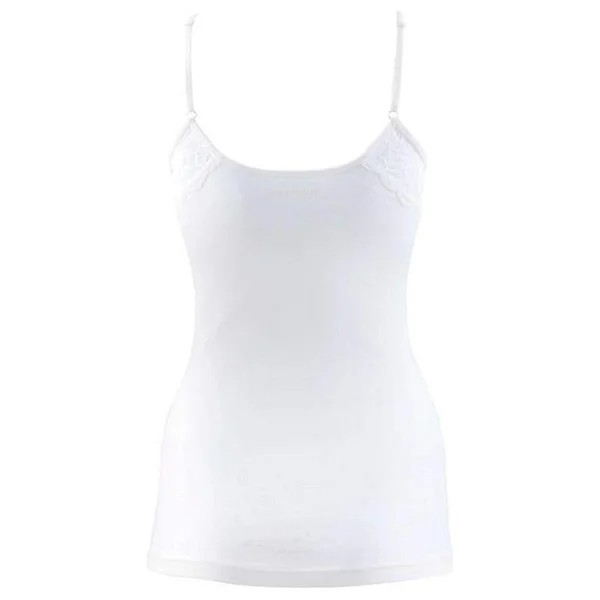 Blackspade Kadın Atlet İnce Askılı Dantelli Private 1984 (Krem, XL) - Görsel 3