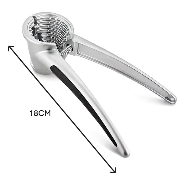 MallArt Profesyonel Ceviz Kıracağı, 18 cm Paslanmaz Çelik, Ergonomik Saplı, Yaylı Mekanizmalı, Ceviz ve Fındık Kıracağı - Görsel 6