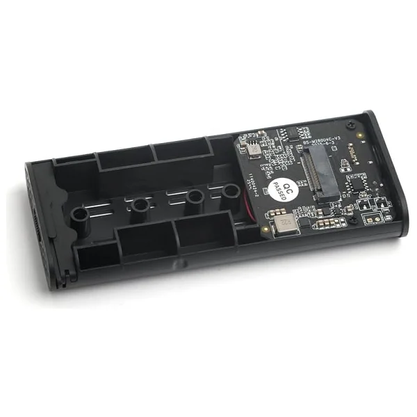 Dark DTB40 Thunderbolt 4 40Gbps, USB 3.2 Type-C, Max.8TB M.2 NVMe 2280 Uyumlu, Vidasız Montaj, Kolay Kurulum&Tak Çalıştır, Alüminyum Pasif Soğutma+Fanlı, Alüminyum, Type-C Disk Kutusu (DK-AC-DTB40) - Görsel 4