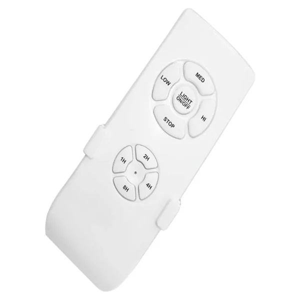 Blackwell Kumandalı 6 Mdf Kanat Lambalı Tavan Vantilatörü Beyaz - Görsel 3