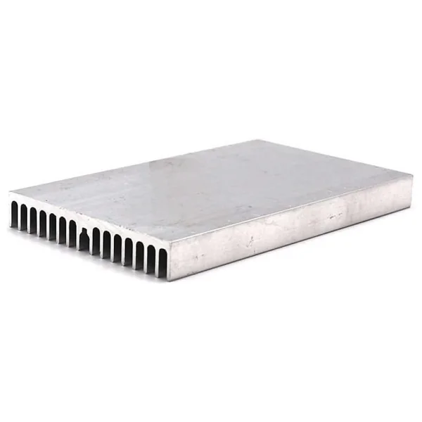 6cm x 10cm x 1cm Alüminyum Metal Soğutucu Blok Radyatör Amfi Led Entegre Transistor Vga Ram Memory Cpu Gpu Peltier Isı Düşürücü - Görsel 6