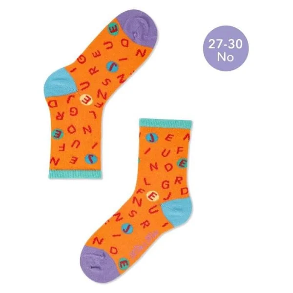 Milk&Moo Jungle Friends Çocuk Çorap Seti 5'Li, Beden 27-30, Yumuşak Ve Dayanıklı Kumaş - Görsel 4