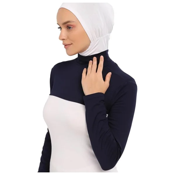 Altobeh Balıkçı Yakalı Boyunluklu Kolluk, Lacivert - Görsel 3