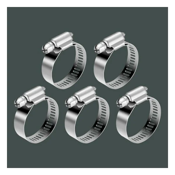 Hortum Kelepçesi Tork Ayarlı 22X36 Mm Paslanmaz Çelik Boru Metal Kelepçe Ayarlanabilir Klips 5 Adet - Görsel 9