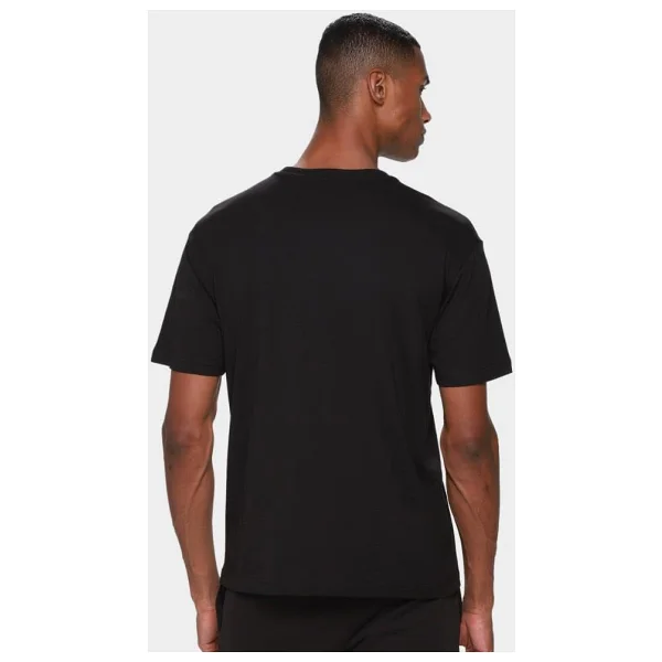 Puma Essentials Relaxed No. 1 Logo 689153-01 Siyah Kısa Kollu Bisiklet Yaka Erkek Tişört - Görsel 2