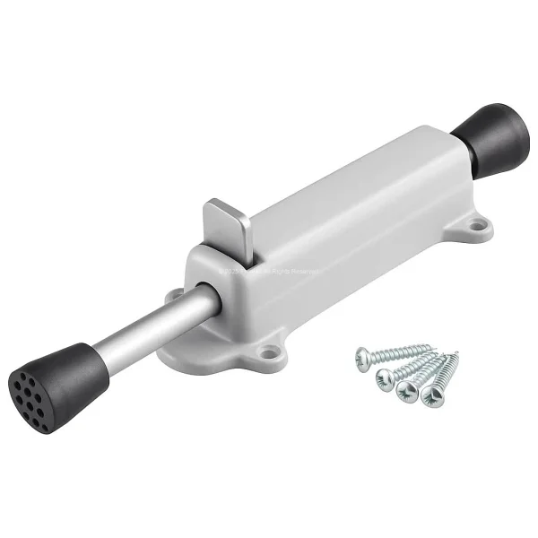 Proalet Basmalı Kapı Stoperi, 4 Vida Dahil, Dayanıklı Metal, Kolay Montajlı, Modern Tasarımlı Kapı Tutucu, Estetik ve Ergonomik İç Mekan Aksesuarı (Beyaz) - Görsel 9