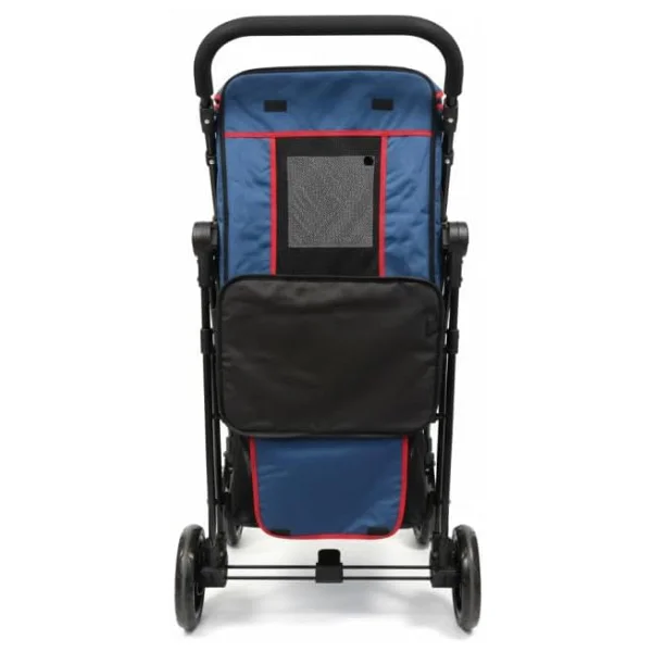 Tommy Evcil Hayvan Arabası Mavi 102x62x105cm Max 40kg - Görsel 3