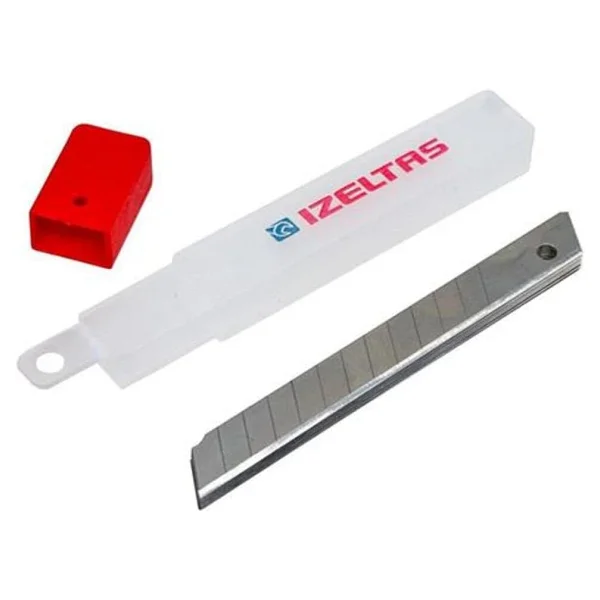 İzeltaş 14000005089 Pro Maket Bıçağı Dar Yedek Bıçak 9 mm (10'lu) - Görsel 2