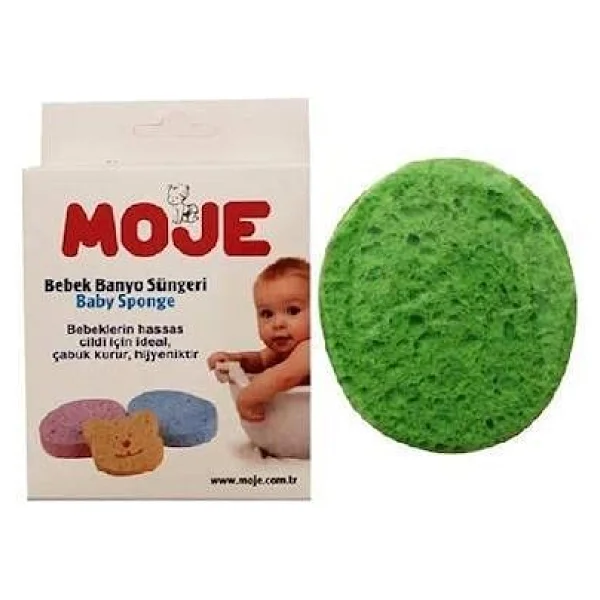 Moje Selülozik Banyo Süngeri Yeşil - Görsel 5
