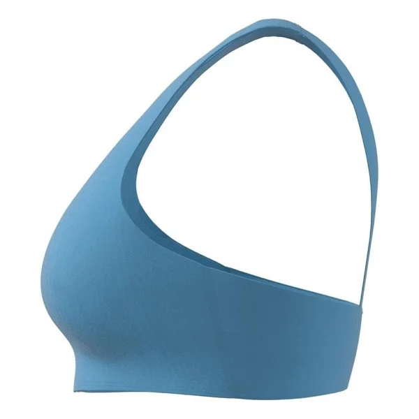 Adıdas Iu1673 All Me Luxe Medium-Support Mavi Sporcu Sütyeni - Görsel 6