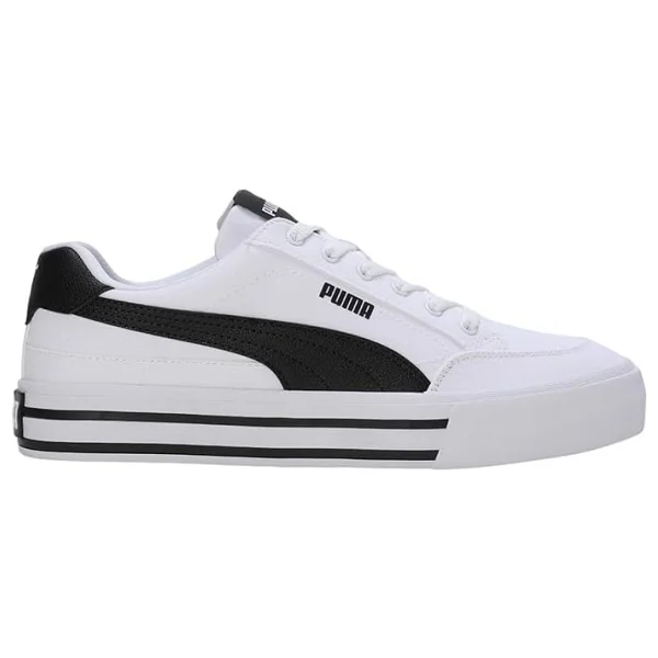 Puma Court Classic Vulc FS 396353-37 Beyaz-Pudra Spor Ayakkabı - Görsel 4