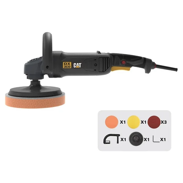 Cat DX3030 1450 W 180 mm Devir Ayarlı Polisaj Makinesi - Görsel 2
